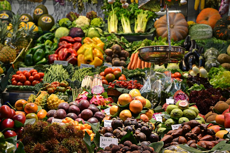 Fresh farm vegetables box