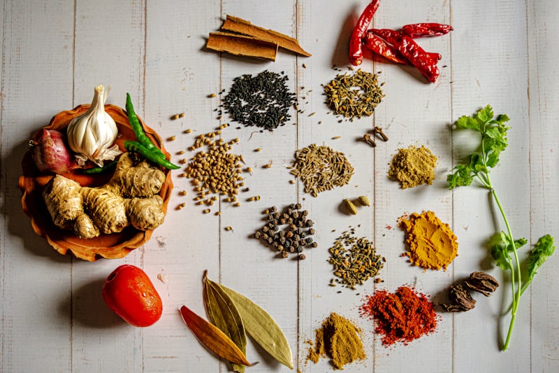Spiced jams and chutneys